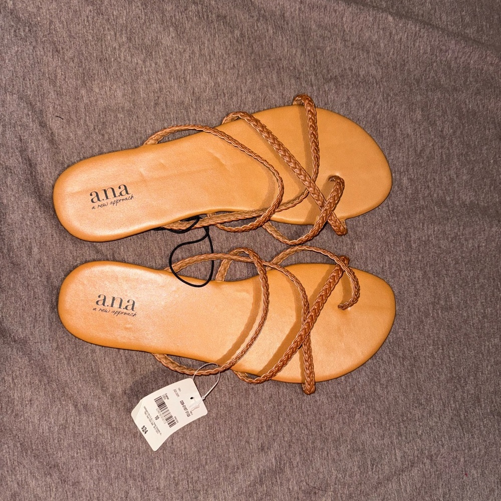 A.N.A Women's Tan Sandals